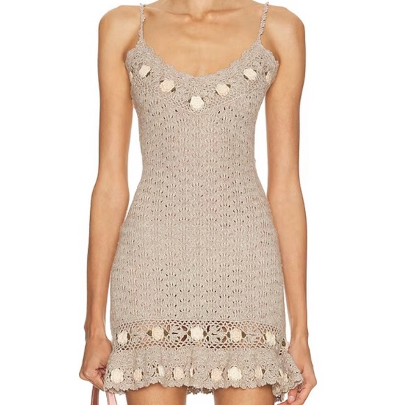 Mirror Palais Rosarium Knit Lady Dress mini XS - Picture 2 of 7